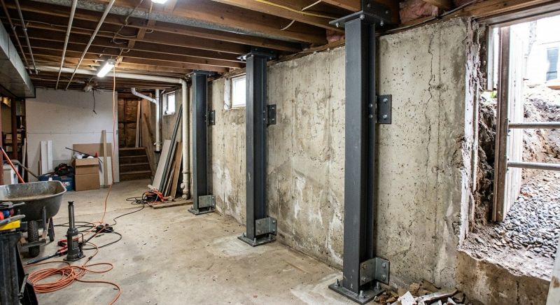 Basement Stabilization in Anoka County, MN