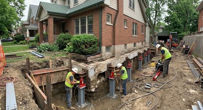 Basement Underpinning in Anoka County, MN