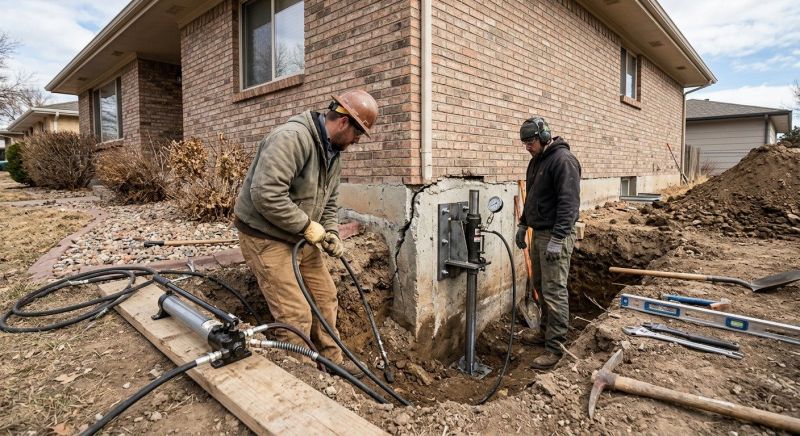 Building Foundation Repair in Anoka, MN
