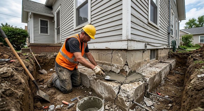 Building Foundation Repair in Elk River, MN