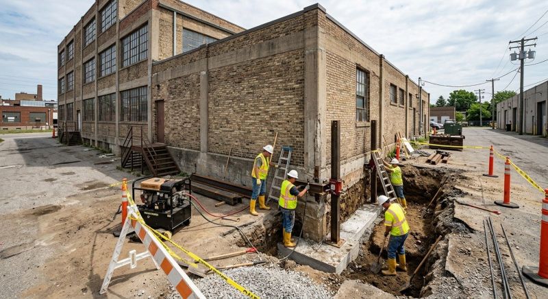Building Foundation Repair in Rogers, MN