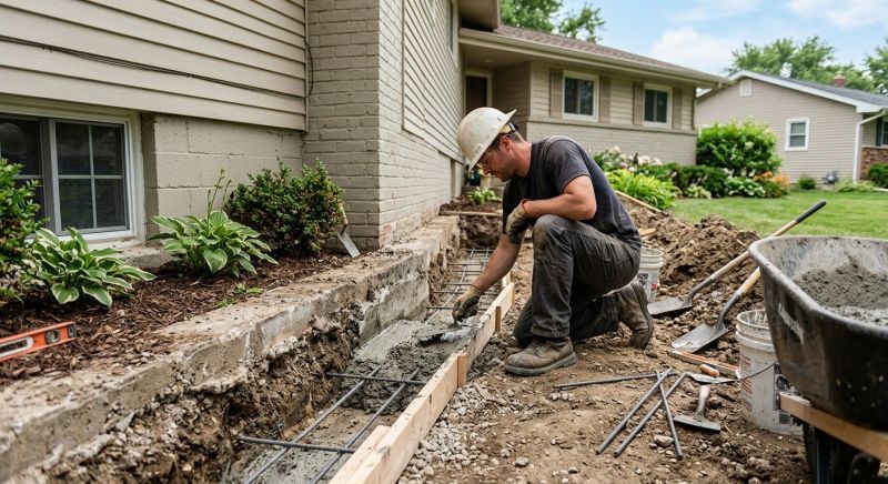 Concrete Foundation Repair in Hamel, MN