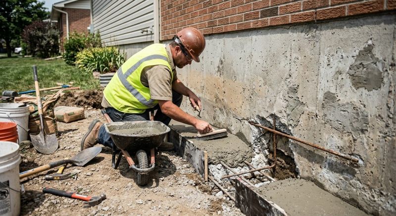 Concrete Foundation Repair in Hugo, MN