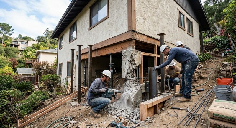 Concrete Foundation Repair in Saint Francis, MN