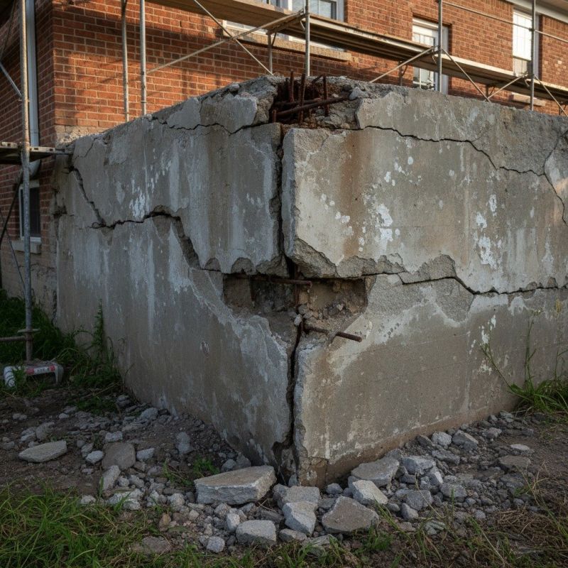 Cracked Foundation Repair in Osseo, MN