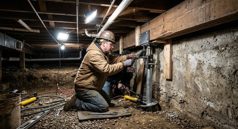 Crawlspace Foundation Repair in Forest Lake, MN