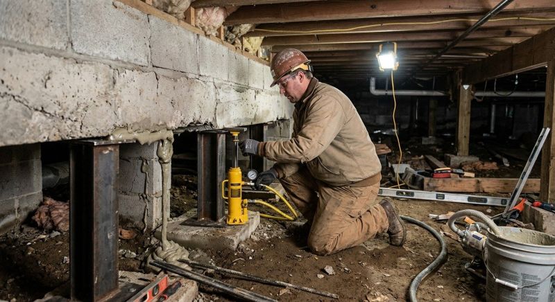 Crawlspace Foundation Repair in Hamel, MN