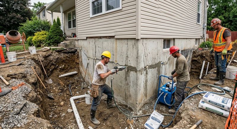 Foundation Damage Repair in Wayzata, MN