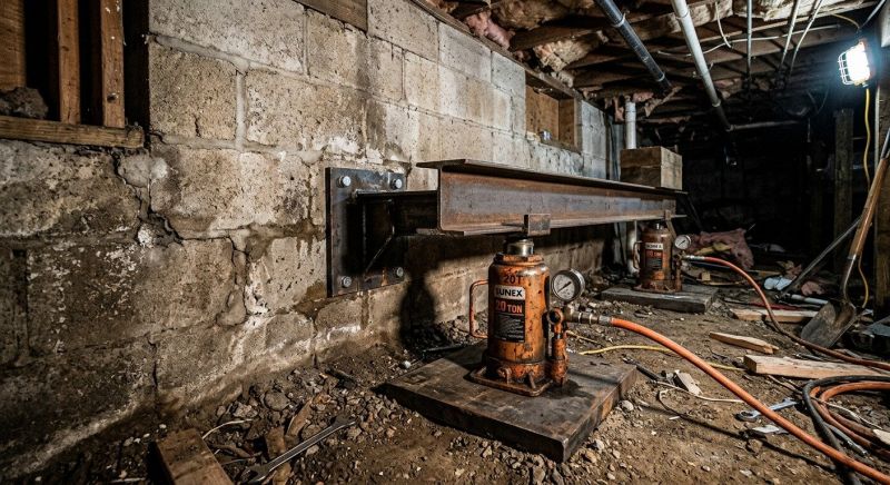Foundation Jacking in Champlin, MN