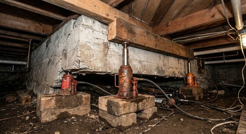 Foundation Jacking in Hamel, MN