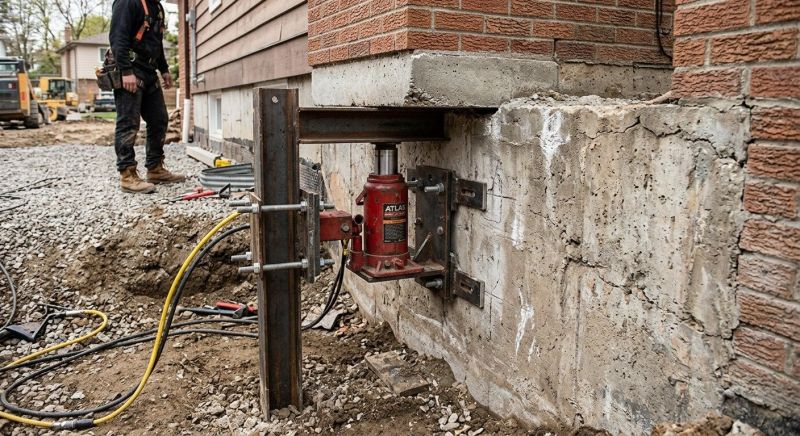 Foundation Jacking in Hugo, MN