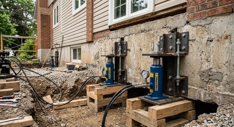 Foundation Jacking in Anoka County, MN