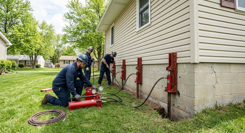 Foundation Jacking in Anoka County, MN