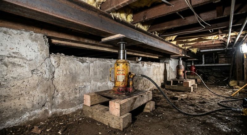 Foundation Jacking in Monticello, MN