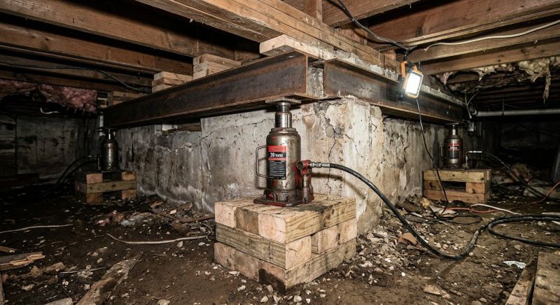 Foundation Jacking in Wayzata, MN
