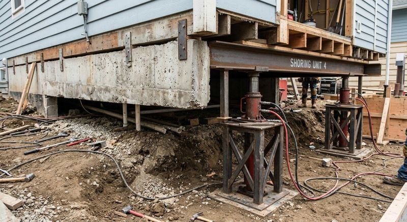 Foundation Jacking in Wright County, MN