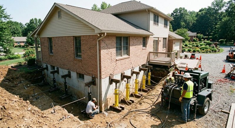 Foundation Jacking in Zimmerman, MN