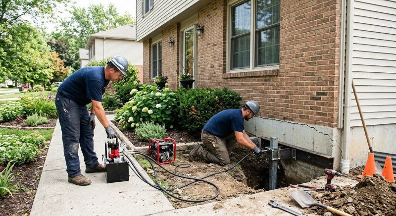Foundation Jacking in Zimmerman, MN