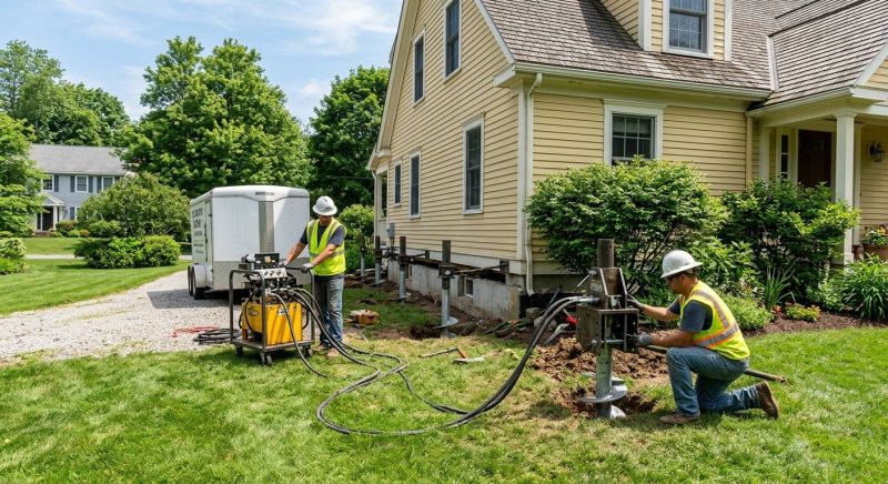 Foundation Lifting in Elk River, MN
