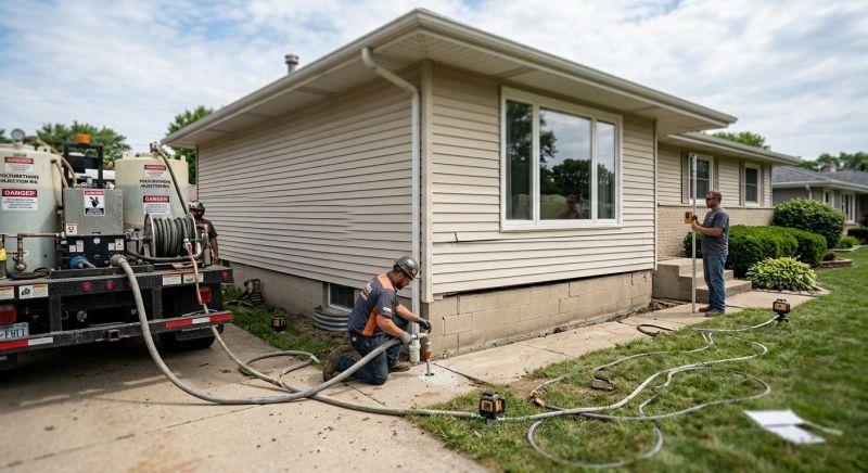 Foundation Lifting in Elk River, MN