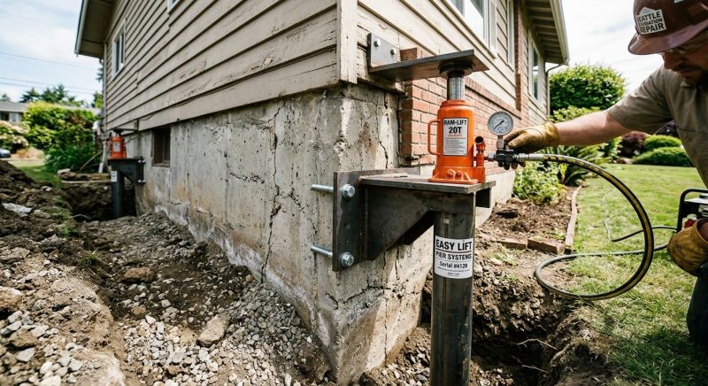 Foundation Lifting in Anoka County, MN