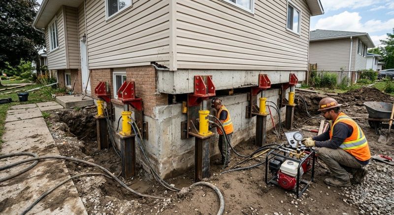 Foundation Lifting in Anoka County, MN