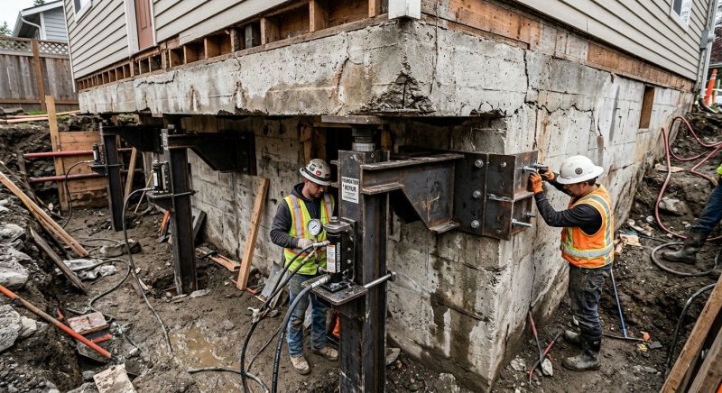 Foundation Lifting in Mille Lacs County, MN