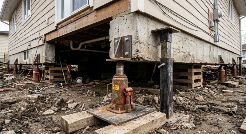 Foundation Lifting in Saint Francis, MN