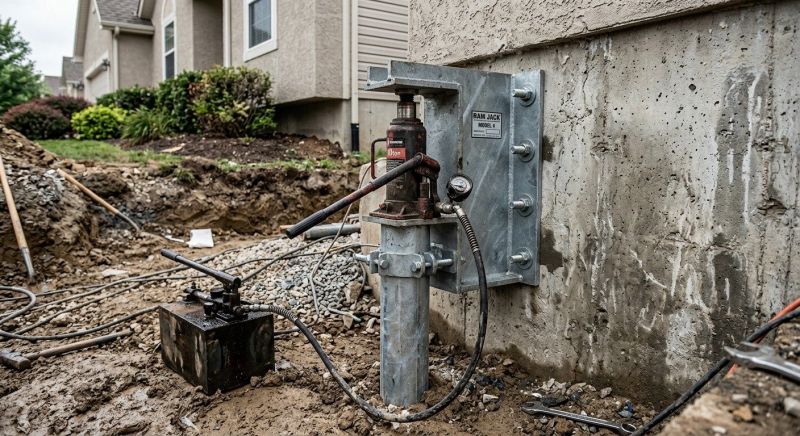 Foundation Pier Leveling in Anoka County, MN
