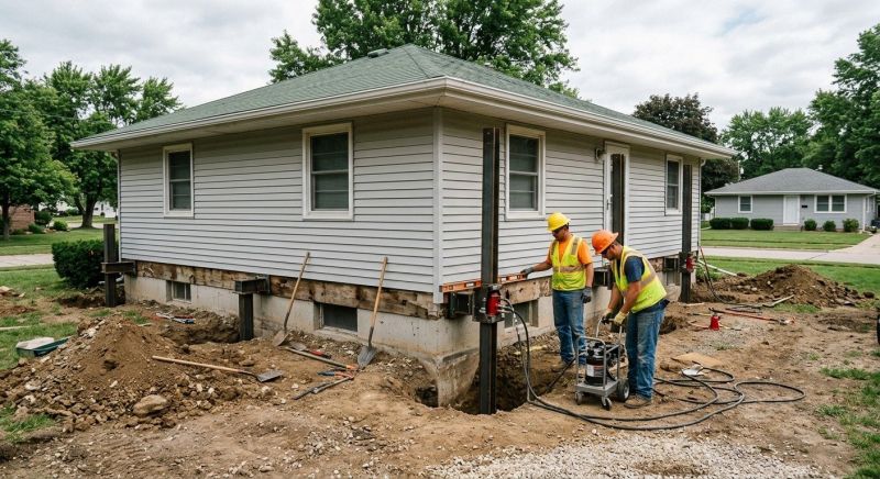 Foundation Raising in Andover, MN
