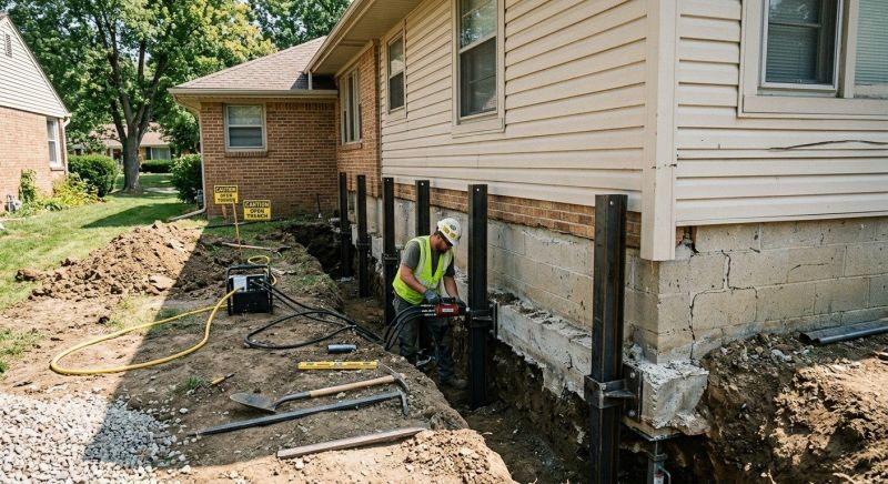 Foundation Renovation in Anoka County, MN