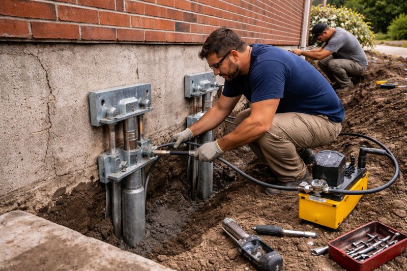 Foundation Repair in Forest Lake, MN