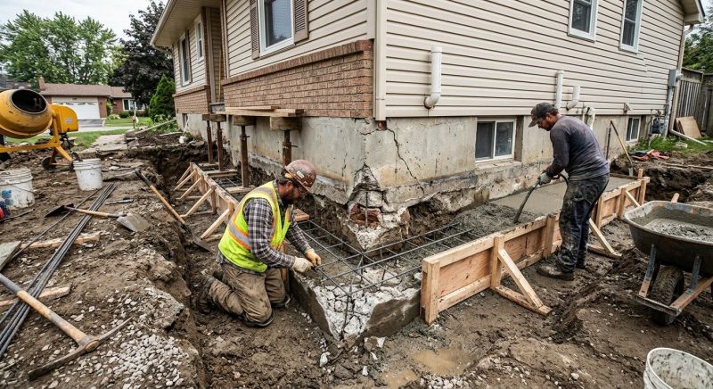 Foundation Repair in Osseo, MN