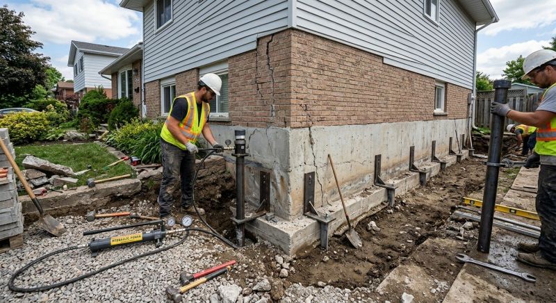 Foundation Stabilizing in Big Lake, MN