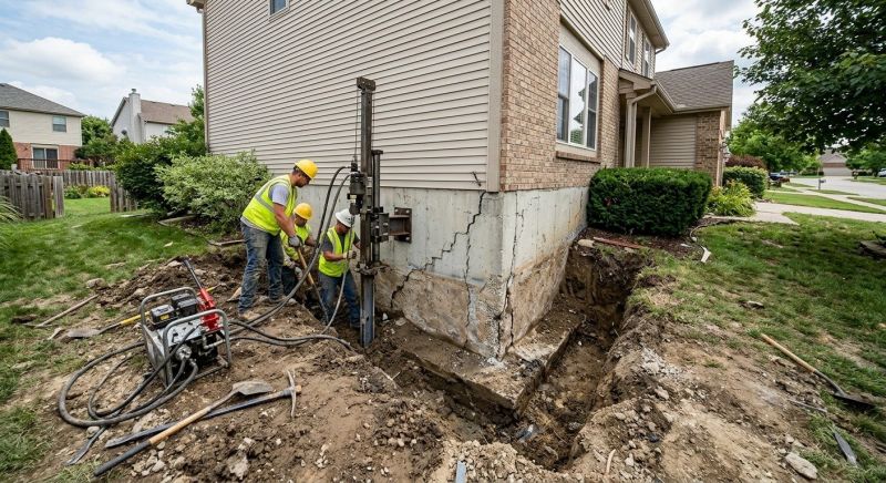 Foundation Stabilizing in Buffalo, MN