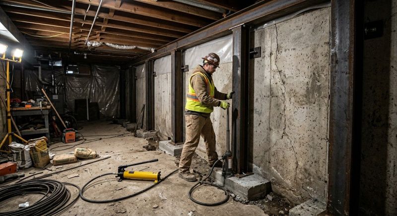 Foundation Stabilizing in Rogers, MN