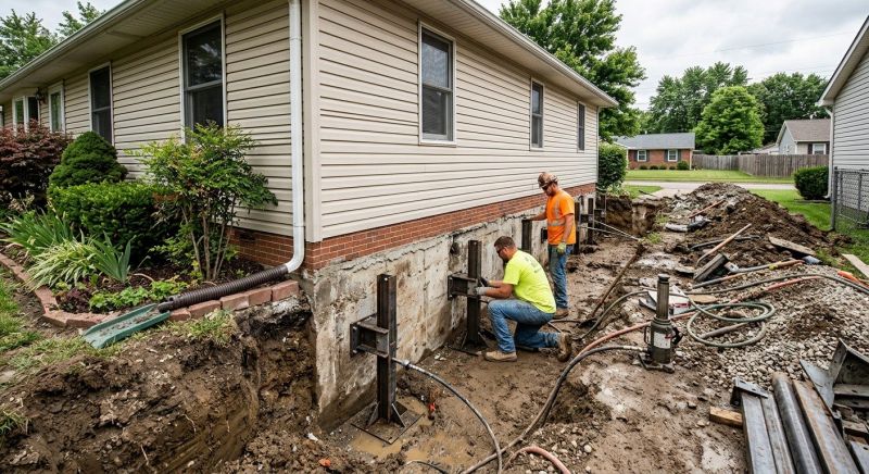 Foundation Stabilizing in Wright County, MN