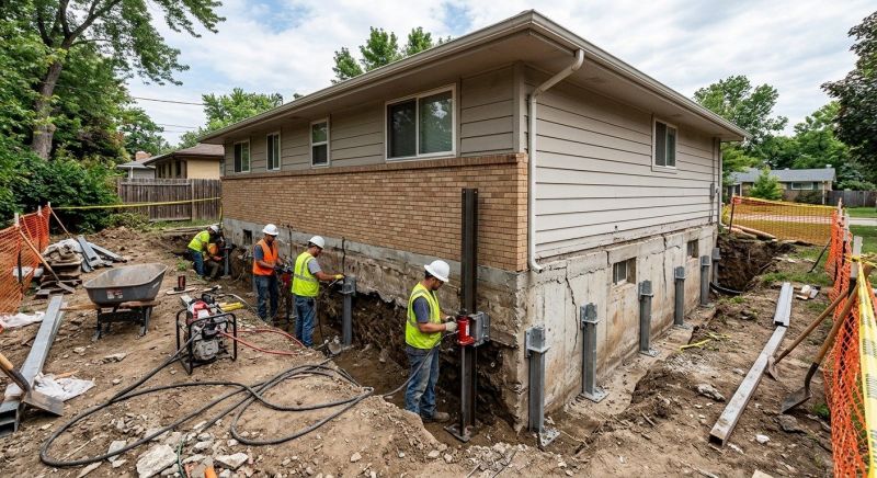 Foundation Strengthening in Anoka County, MN