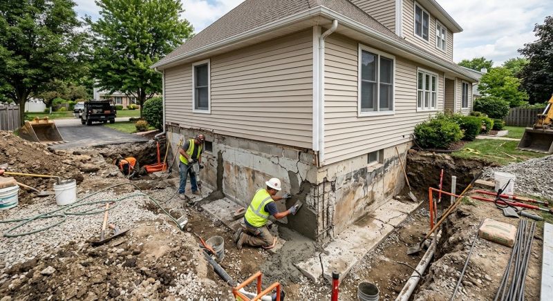 Foundation Strengthening in Anoka County, MN