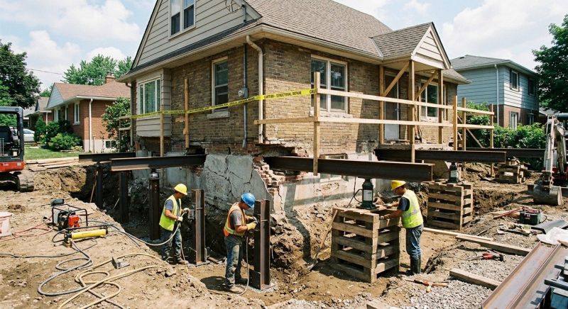 Foundation Structural Repair in Champlin, MN