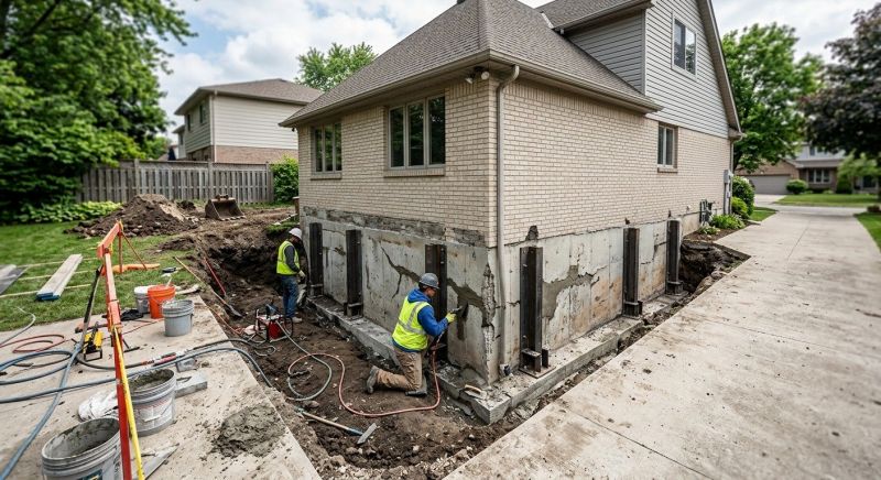 Foundation Structural Repair in Elk River, MN