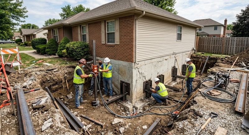 Foundation Structural Repair in Isanti County, MN