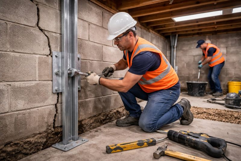 Foundation Structural Repair in Isanti, MN