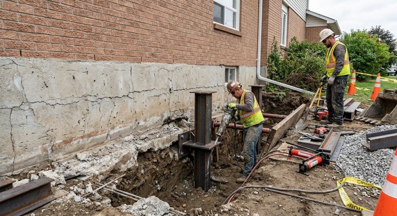 Foundation Structural Repair in Wright County, MN