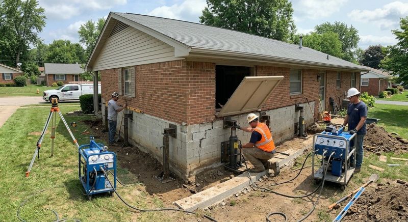Home Foundation Leveling in Zimmerman, MN