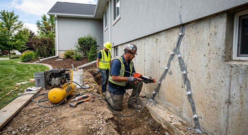 Home Foundation Repair in Anoka, MN