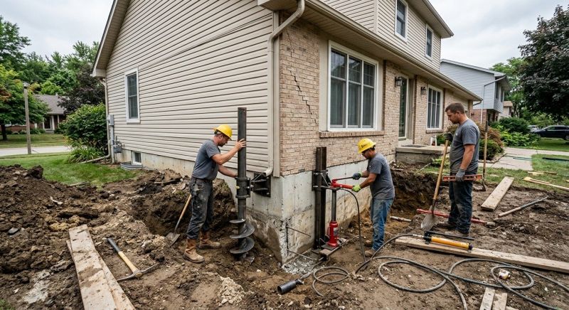 Home Foundation Repair in Champlin, MN