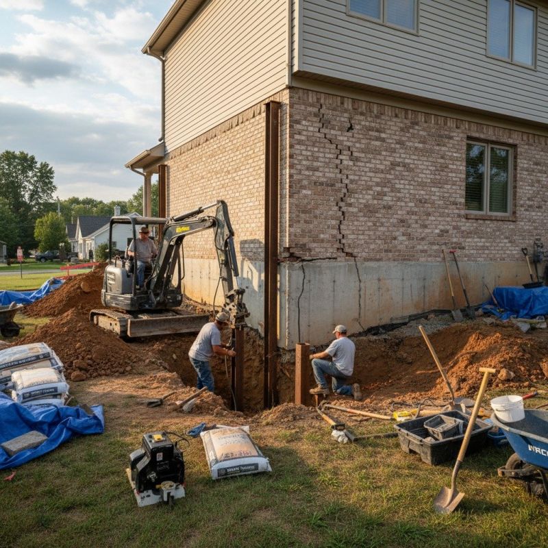 Home Foundation Repair in Rogers, MN