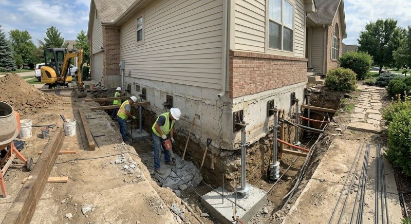 House Underpinning in Anoka County, MN