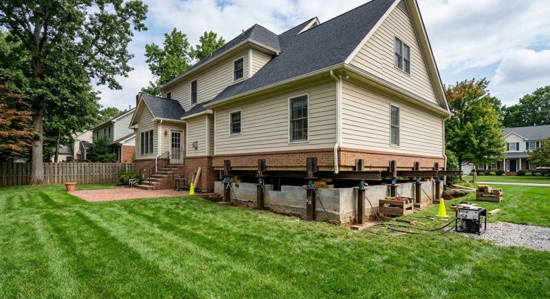Settling Foundation Service in Anoka County, MN